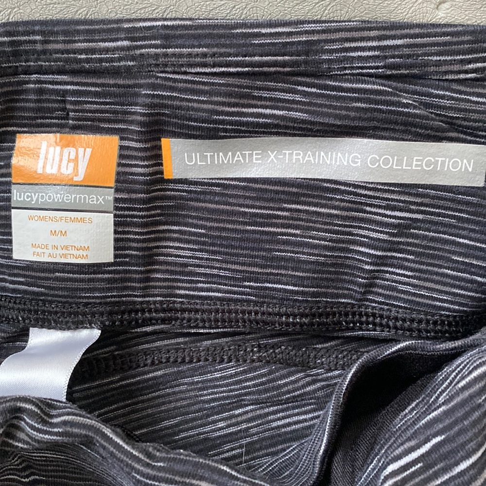 Lucy PowerMax Capri in space dye black/grey